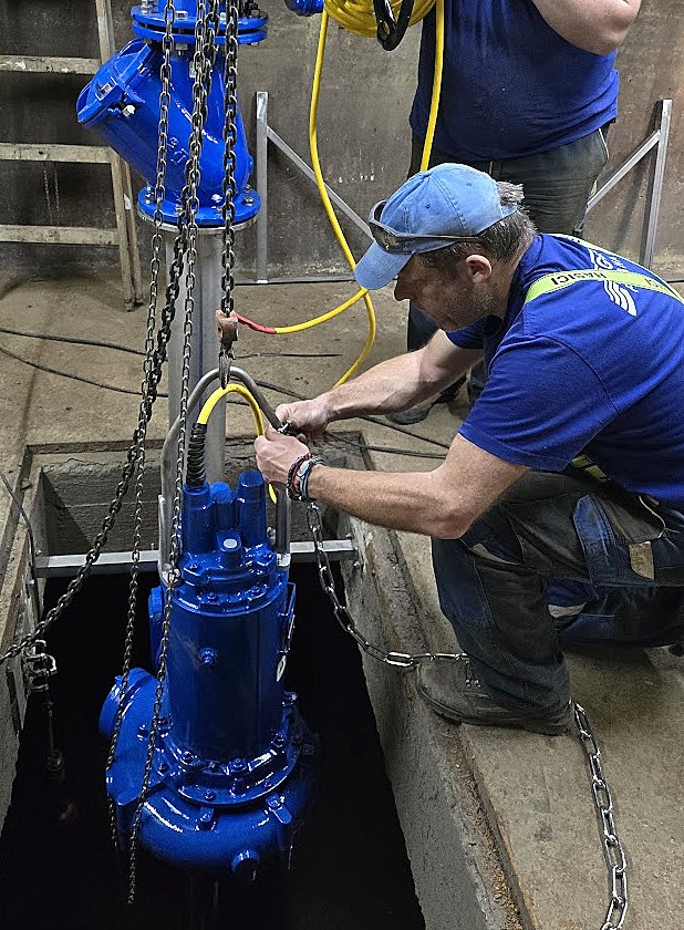 Montáž technologie čerpací stanice Montáž technologie čerpací stanice
