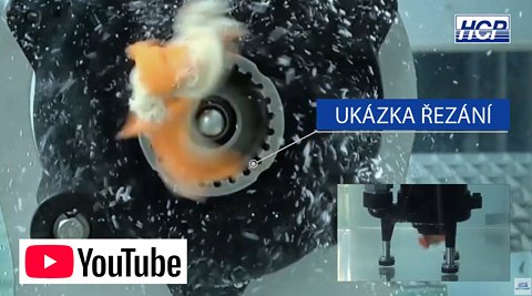 Ukázka řezáku čerpadla HCP GF v akci Ukázka řezáku čerpadla HCP GF v akci